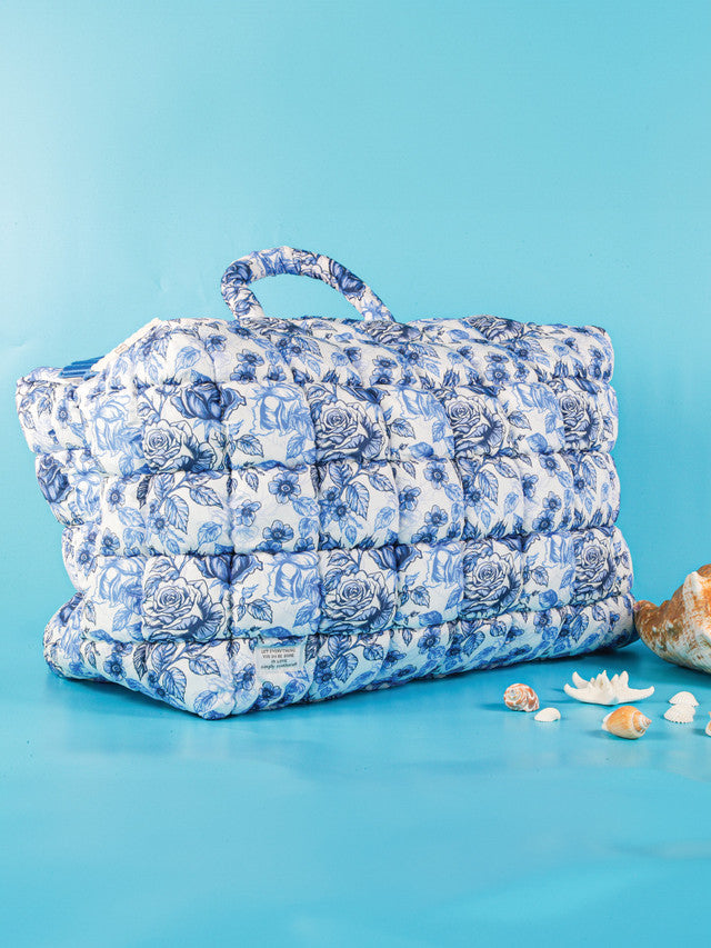 Rose Puffer Weekend Bag