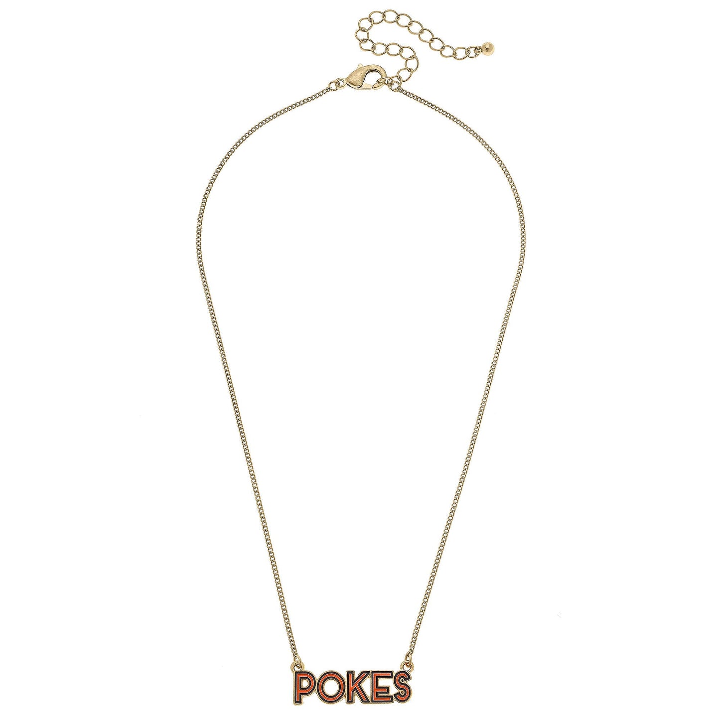 Pokes Outline Necklace