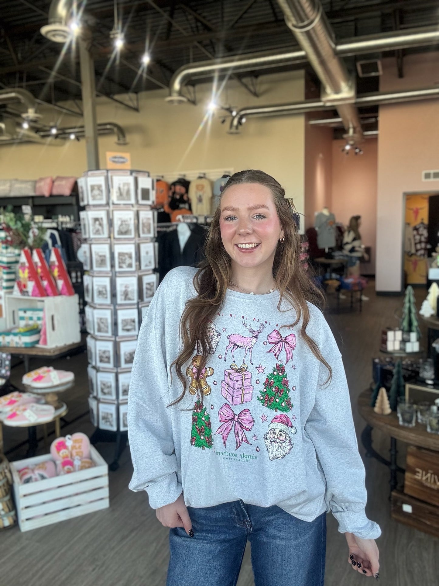 Christmas Tic Tac Toe Sweatshirt