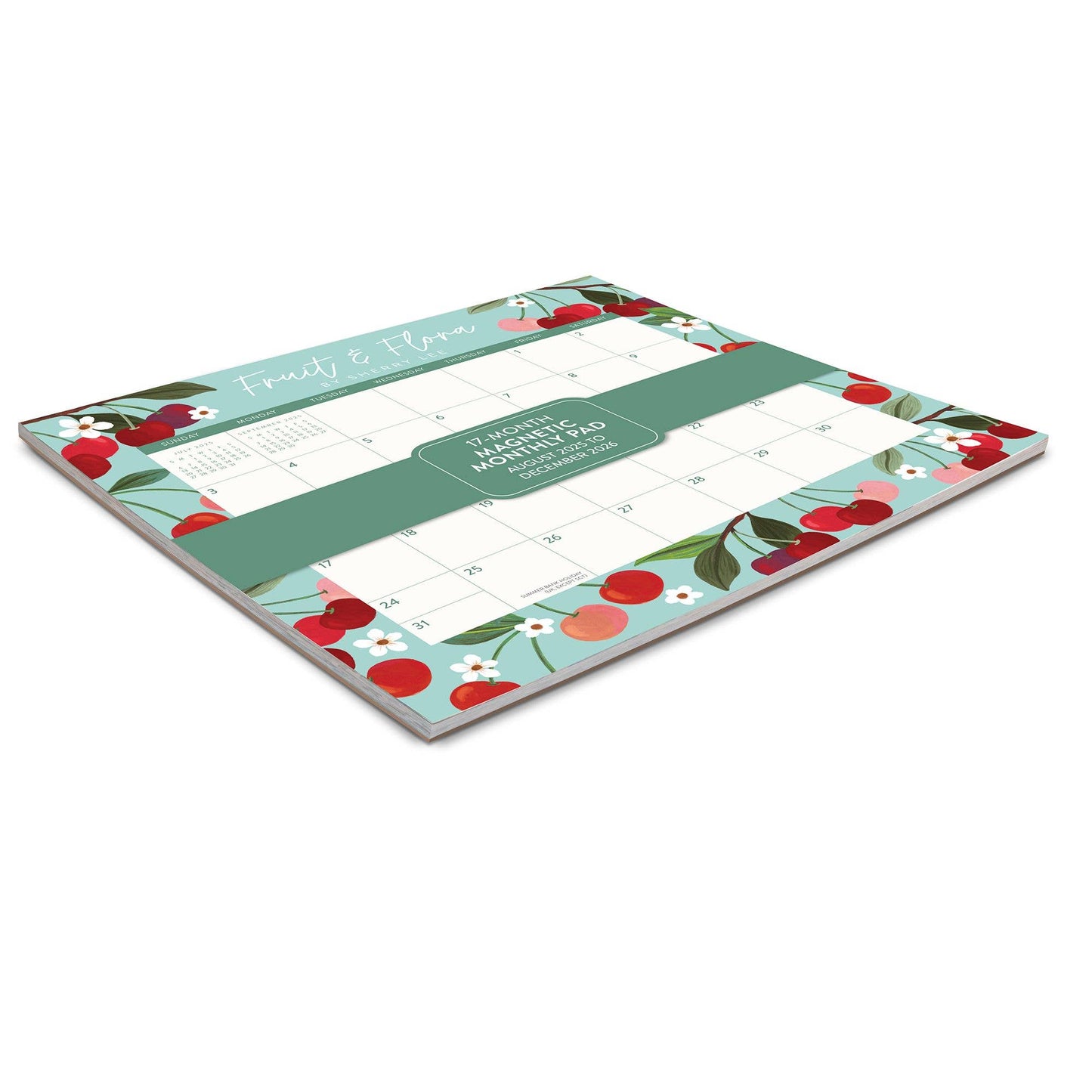 2026 Fruit & Flora Magnetic Monthly Pad