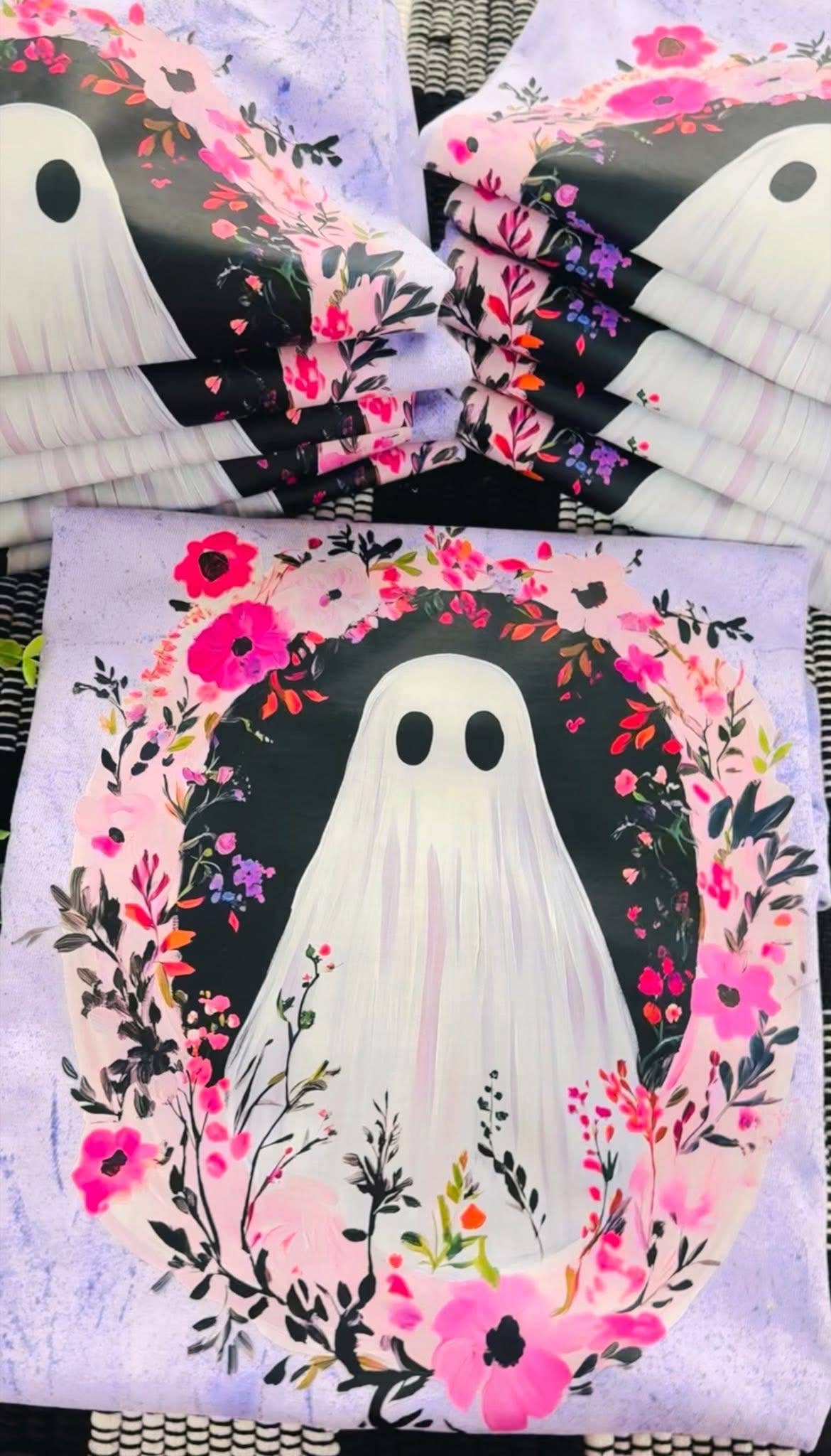Floral Ghost Tshirt