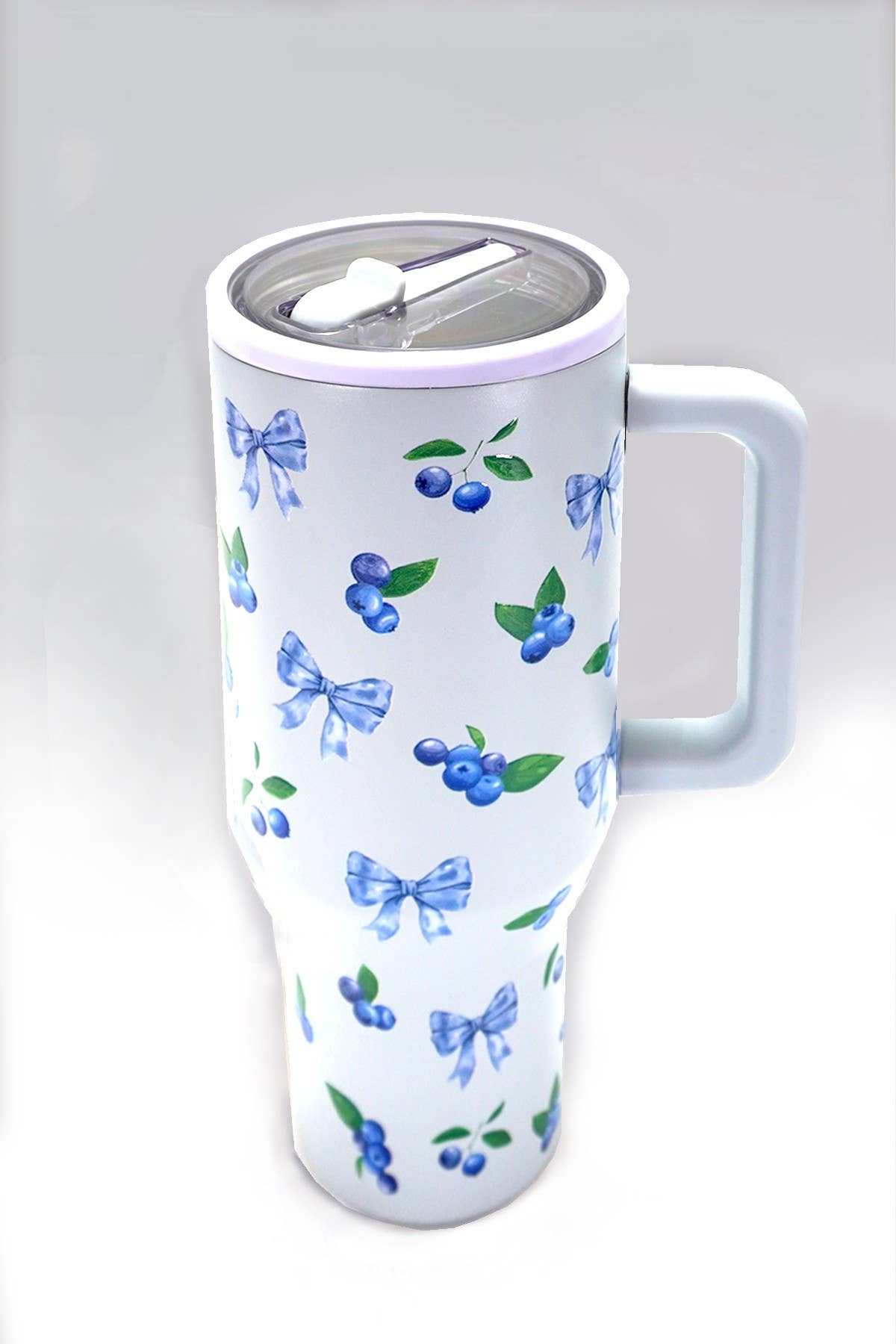 Blueberry Bow Tumbler