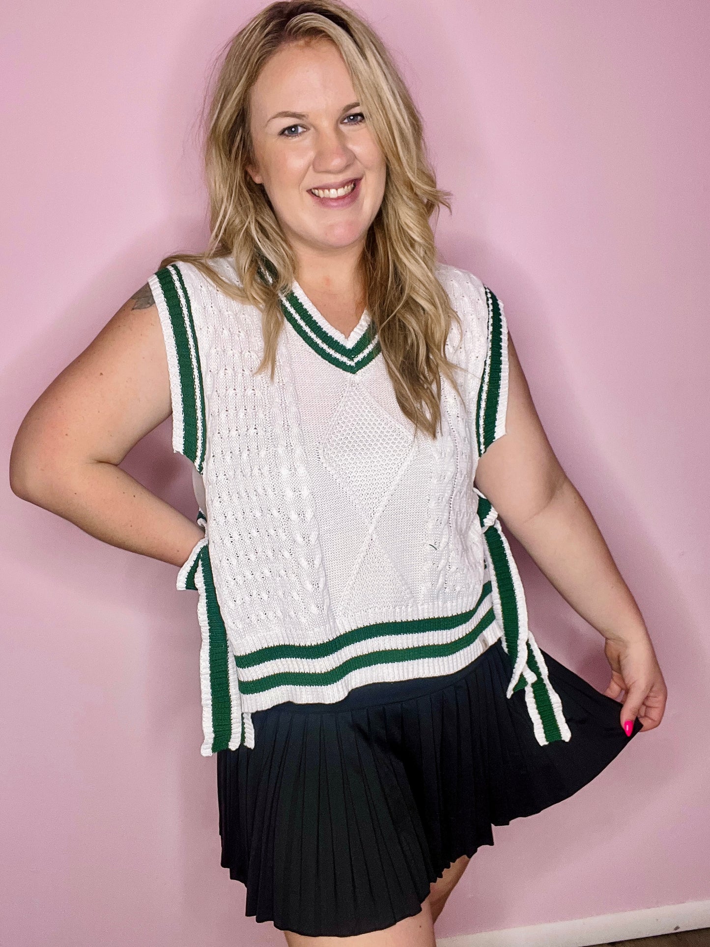 Black Tennis Skirt