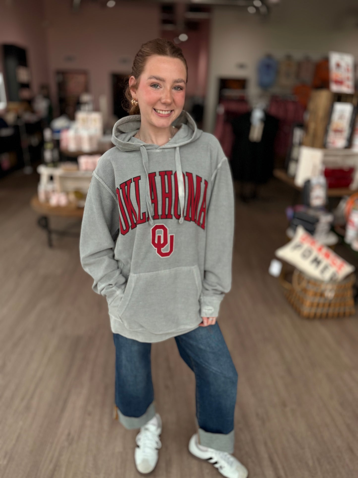 Oklahoma OU Grey Sweatshirt