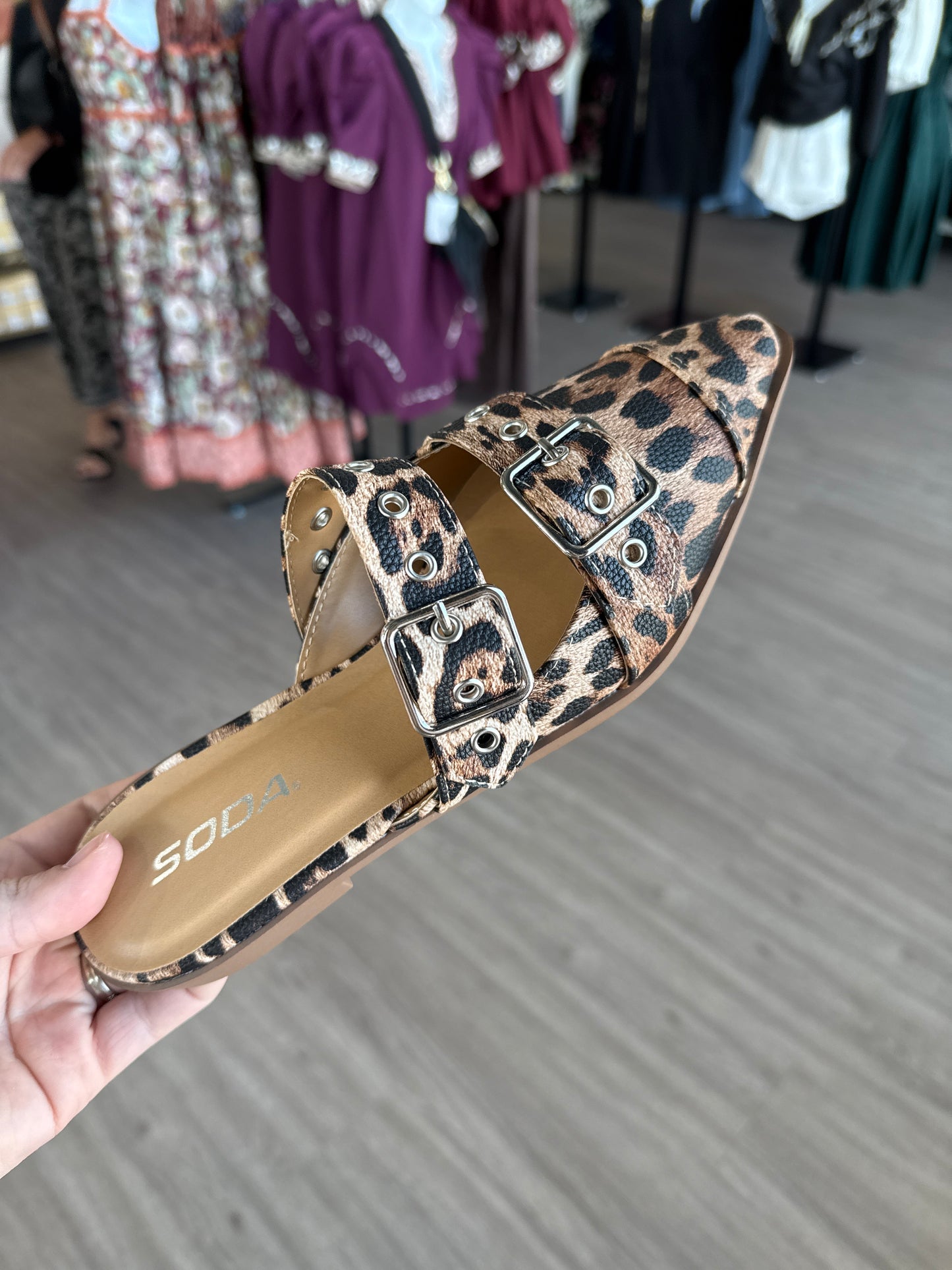 Usual Leopard Shoe