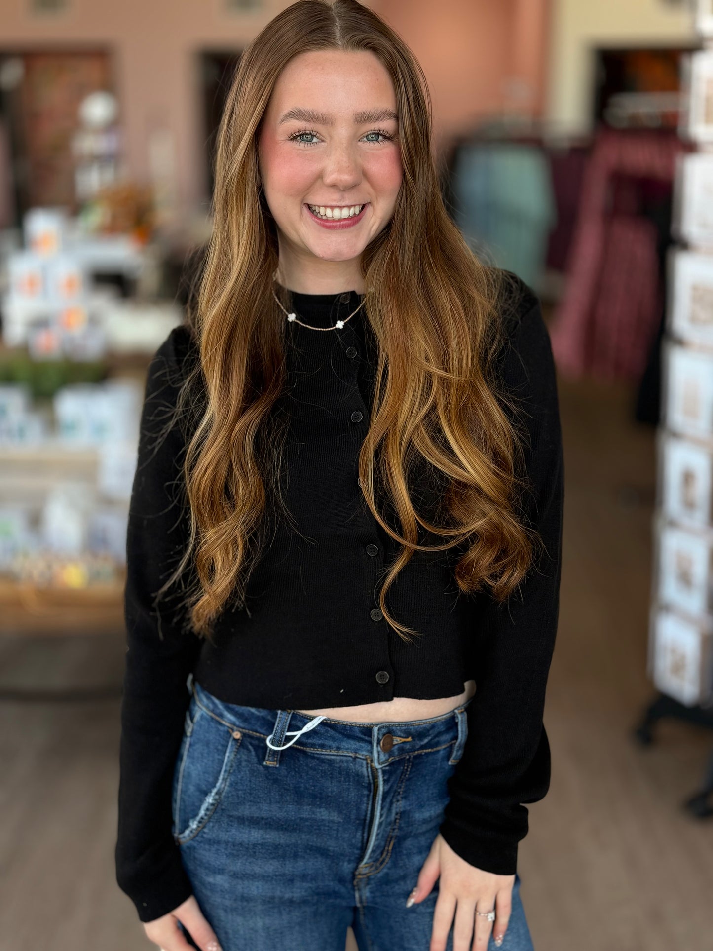 Basic Black Cardigan