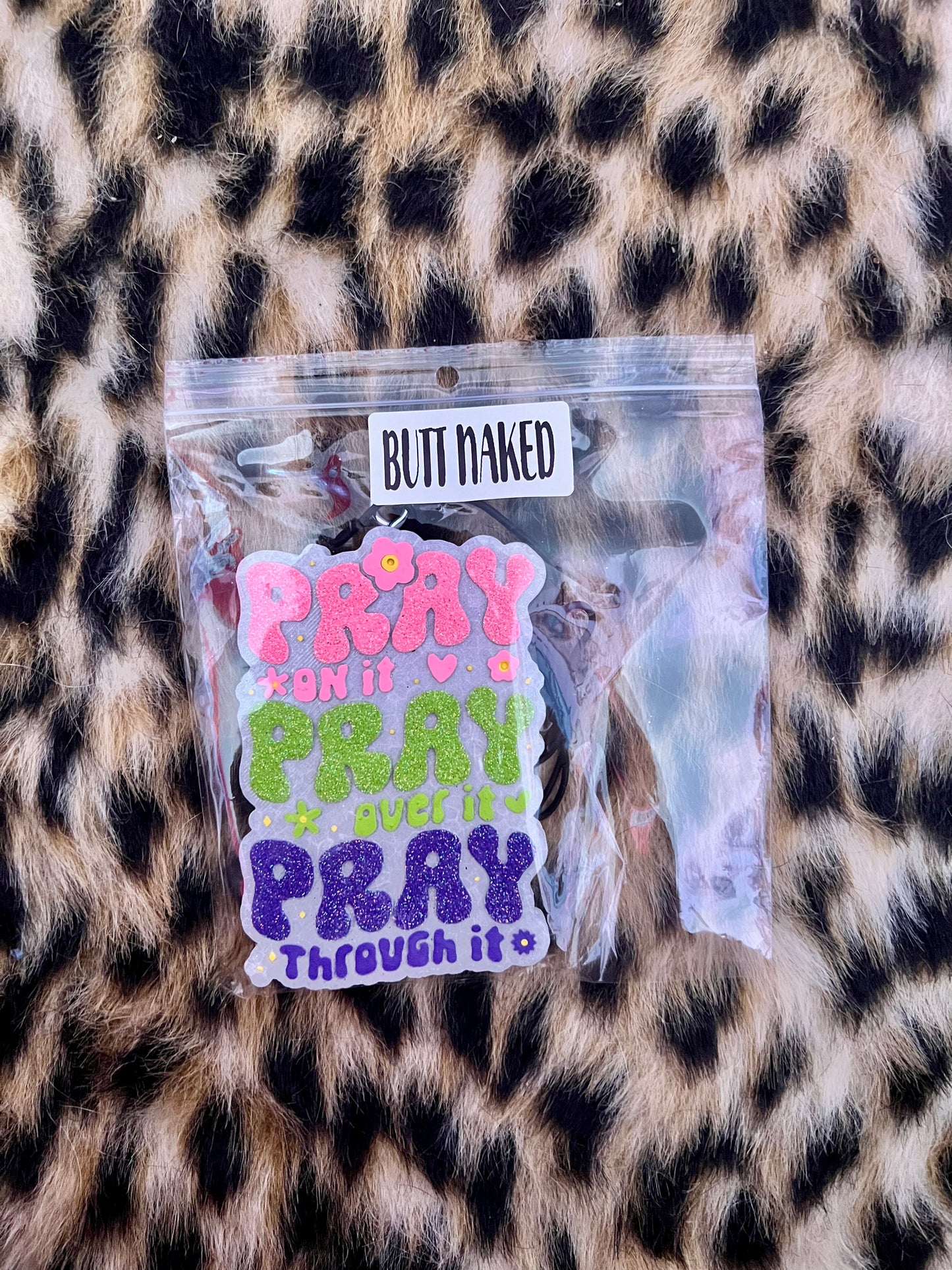 Pray On It, Over It, Through It Car Freshie