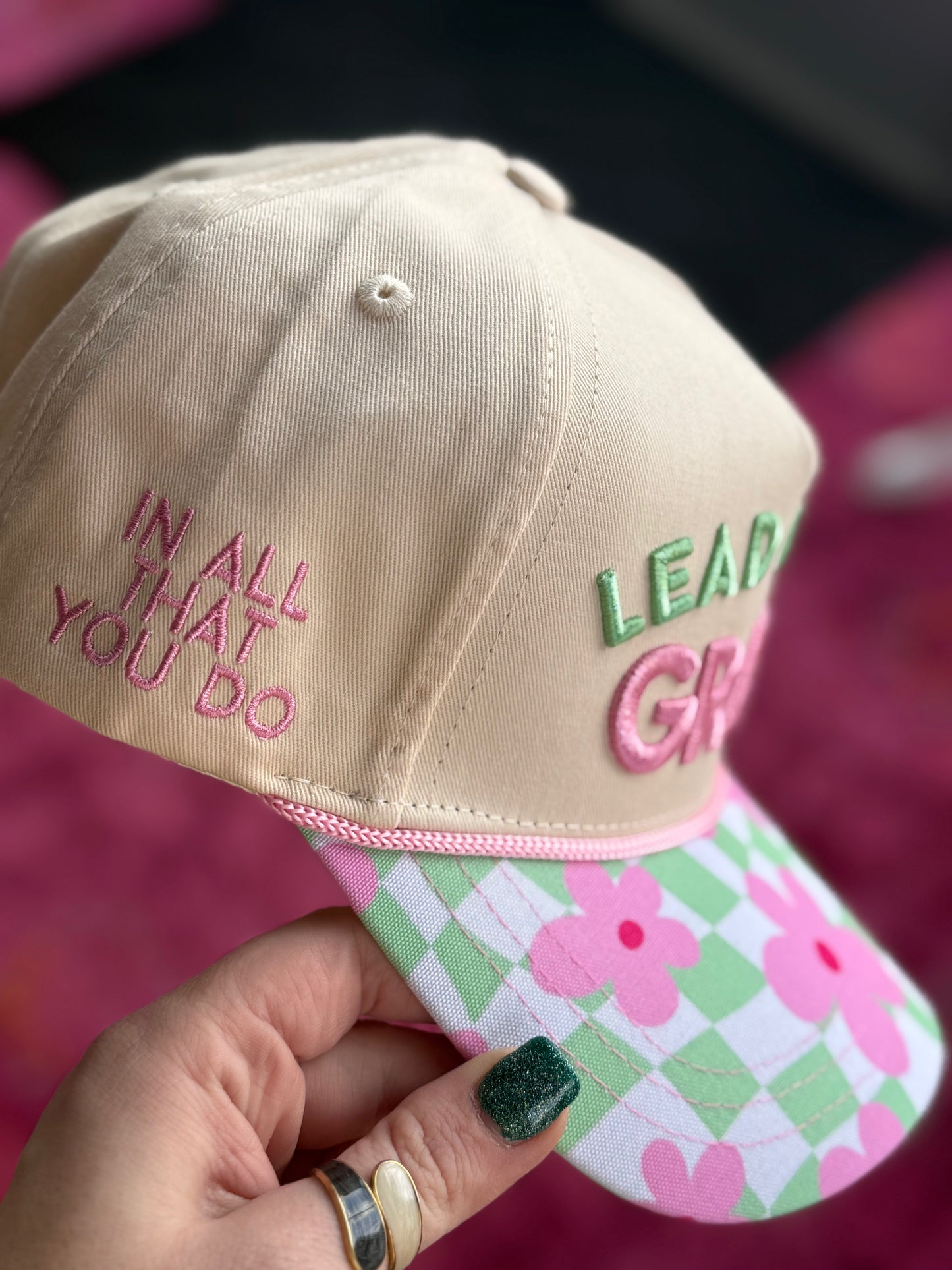 Lead with Grace Hat