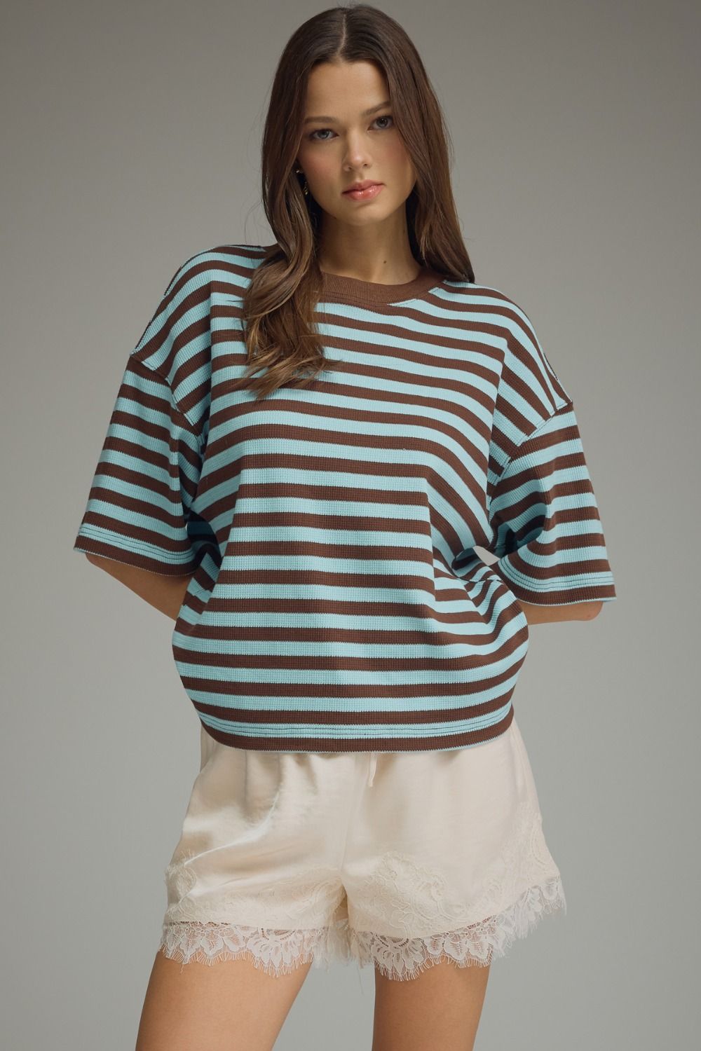 The Chelsea Stripe: Blue/Brown