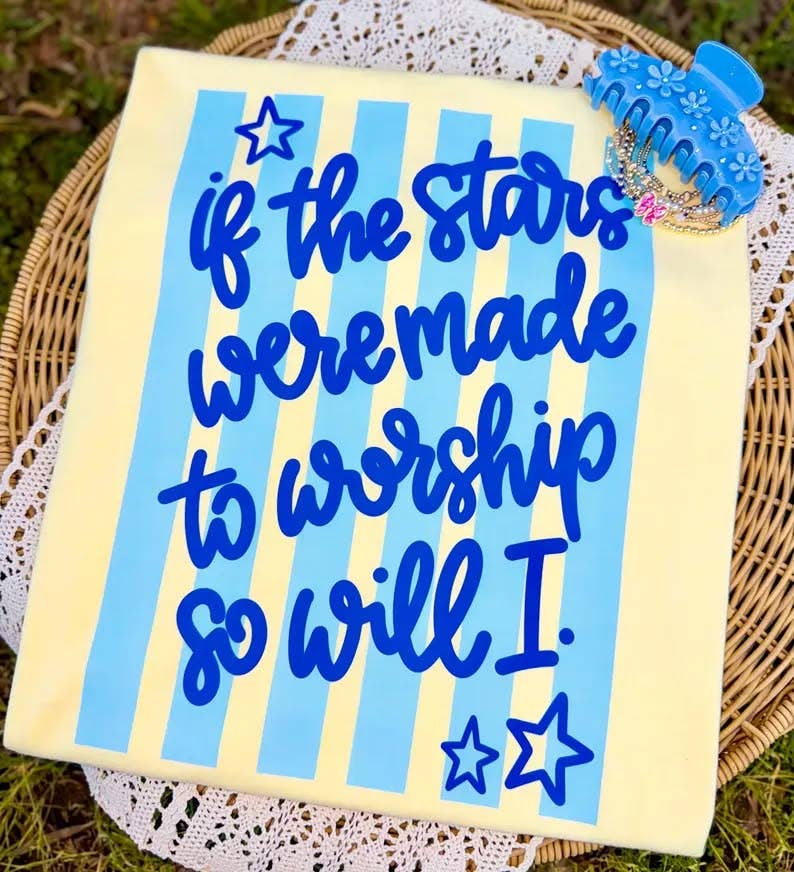 Stars Were Made to Worship Graphic Tshirt