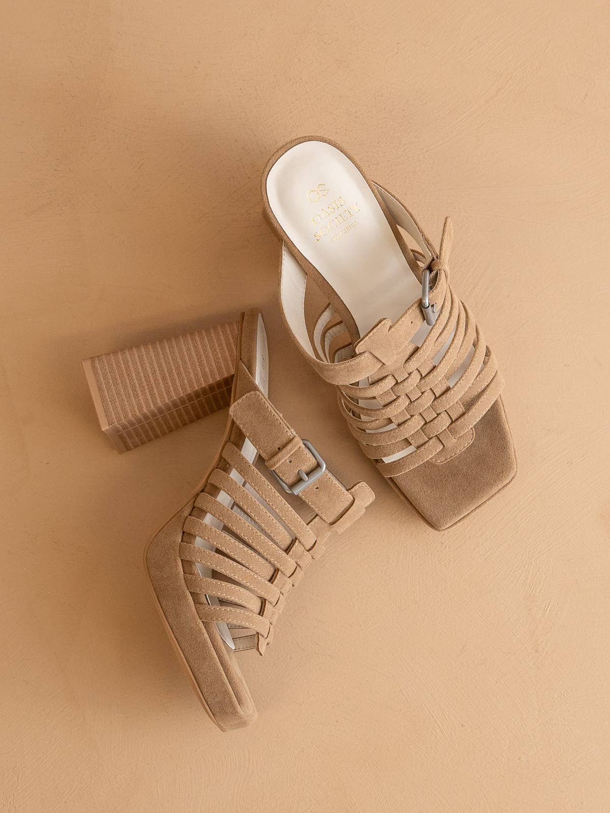 The Rome Sandal on A Platform