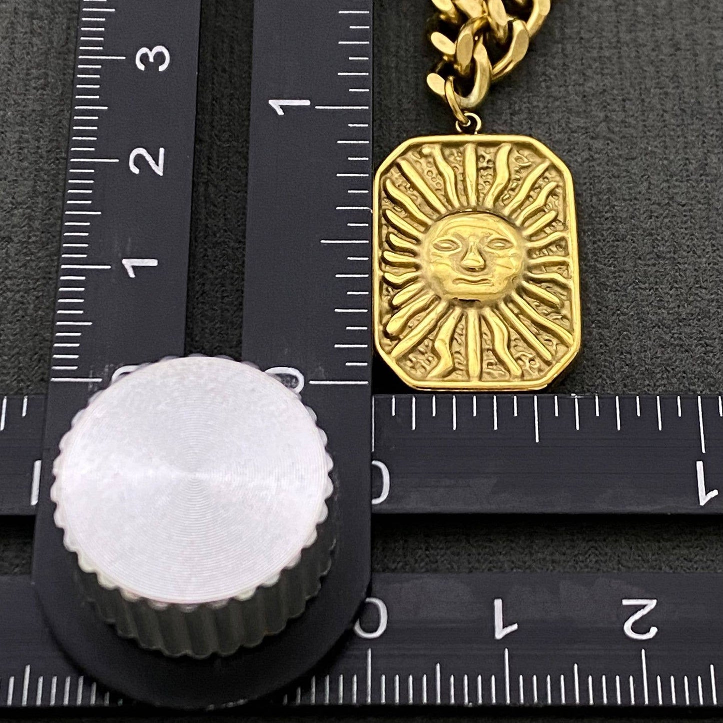 Sun Moon Star Charm Necklace