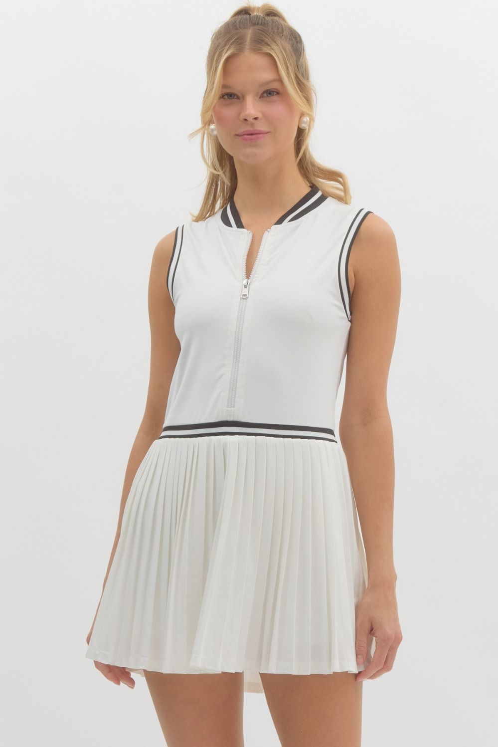 White Golf Dress