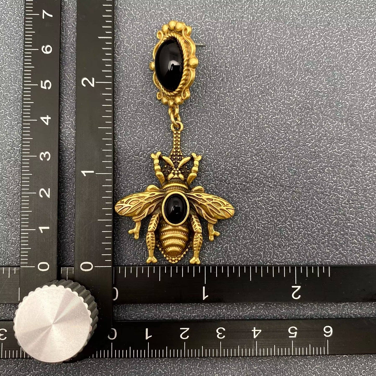 Vintage Bee Dangle Earrings