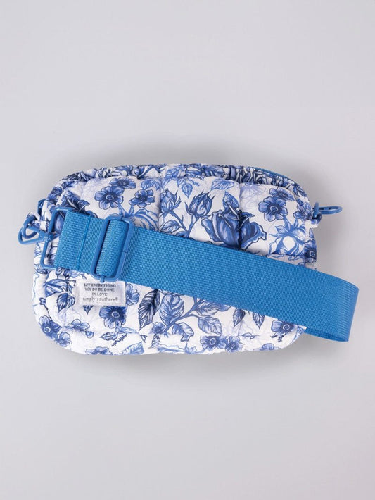 Roses Puffer Crossbody