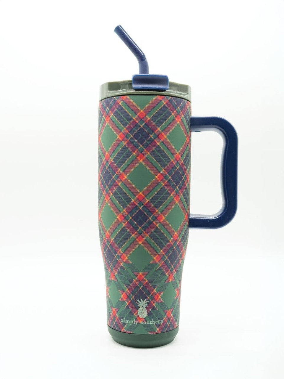 Plaid SS 40oz Tumbler