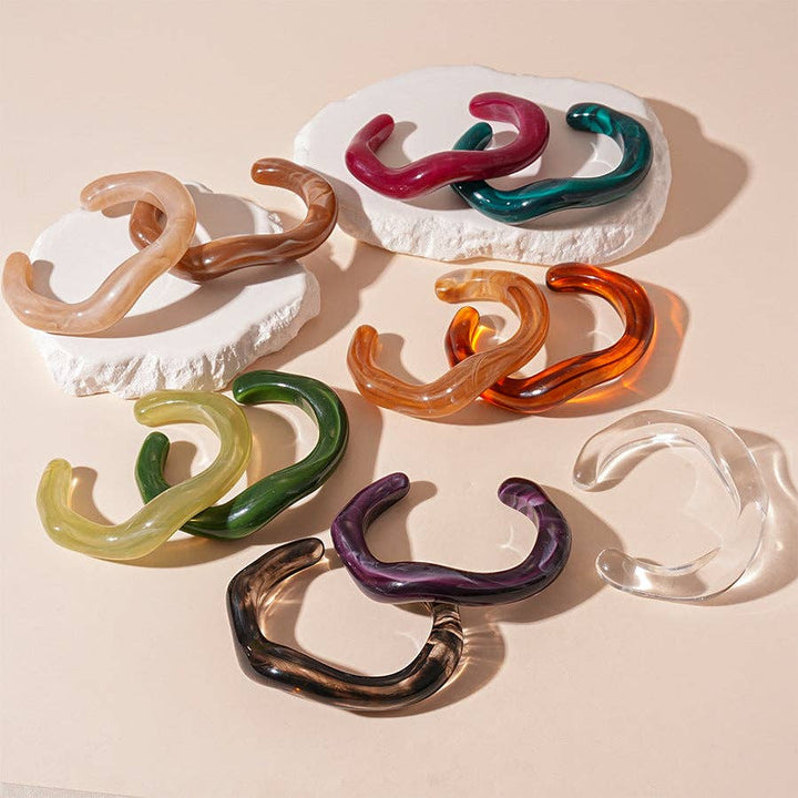 Wave Tie-Dye Geometric Bracelets (3 Colors)