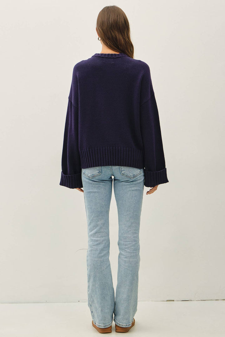 Midnight Navy Sweater