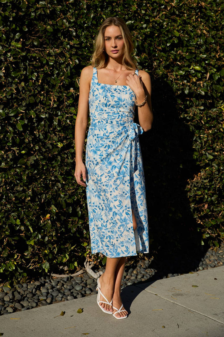 Blueberry Wrap Dress
