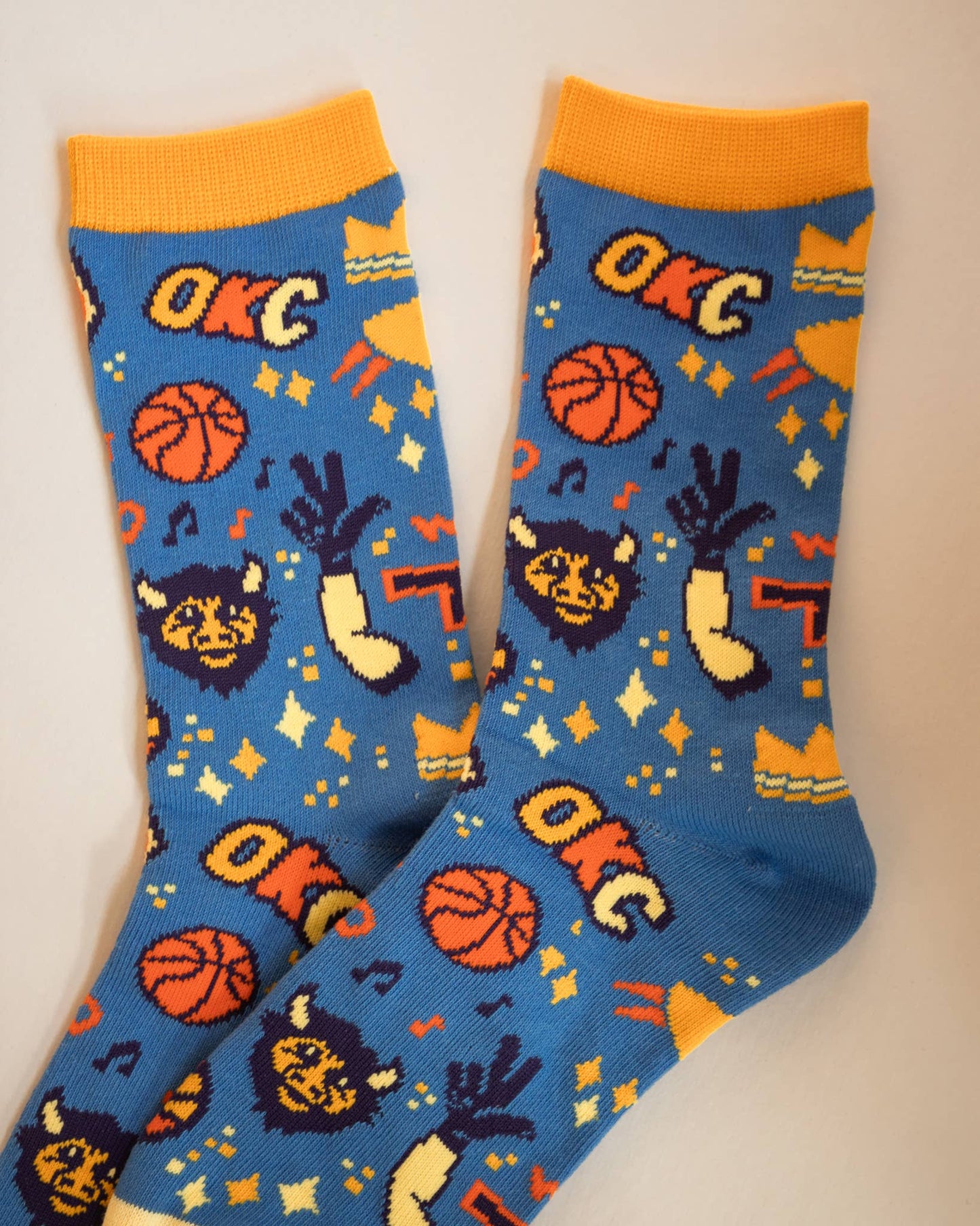 Thunder Party Socks