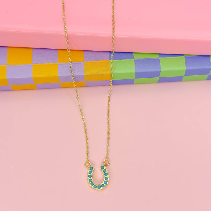 Lucky Charm Turquoise Necklace