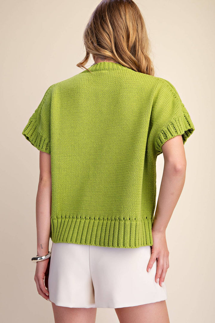 Everyday Muse Sweater | Chartreuse
