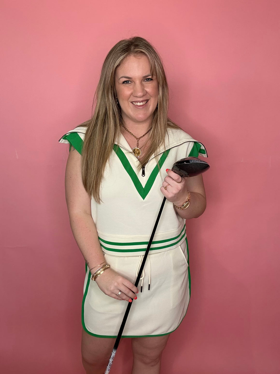 Cap Sleeve Country Club Top