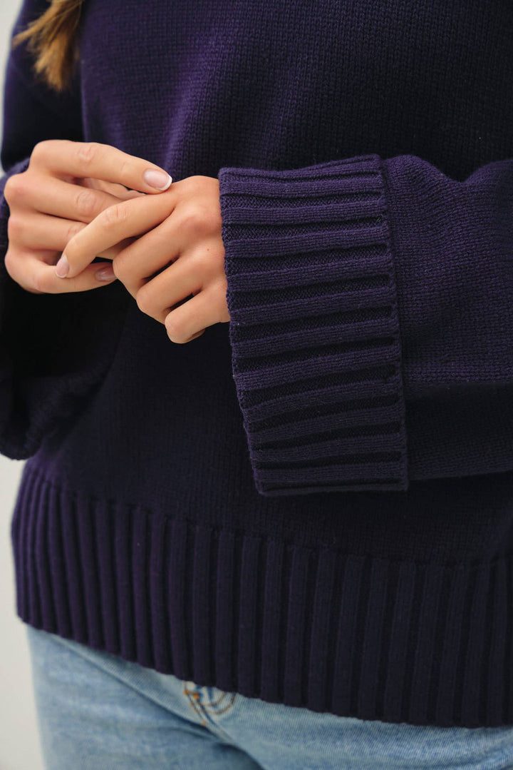 Midnight Navy Sweater