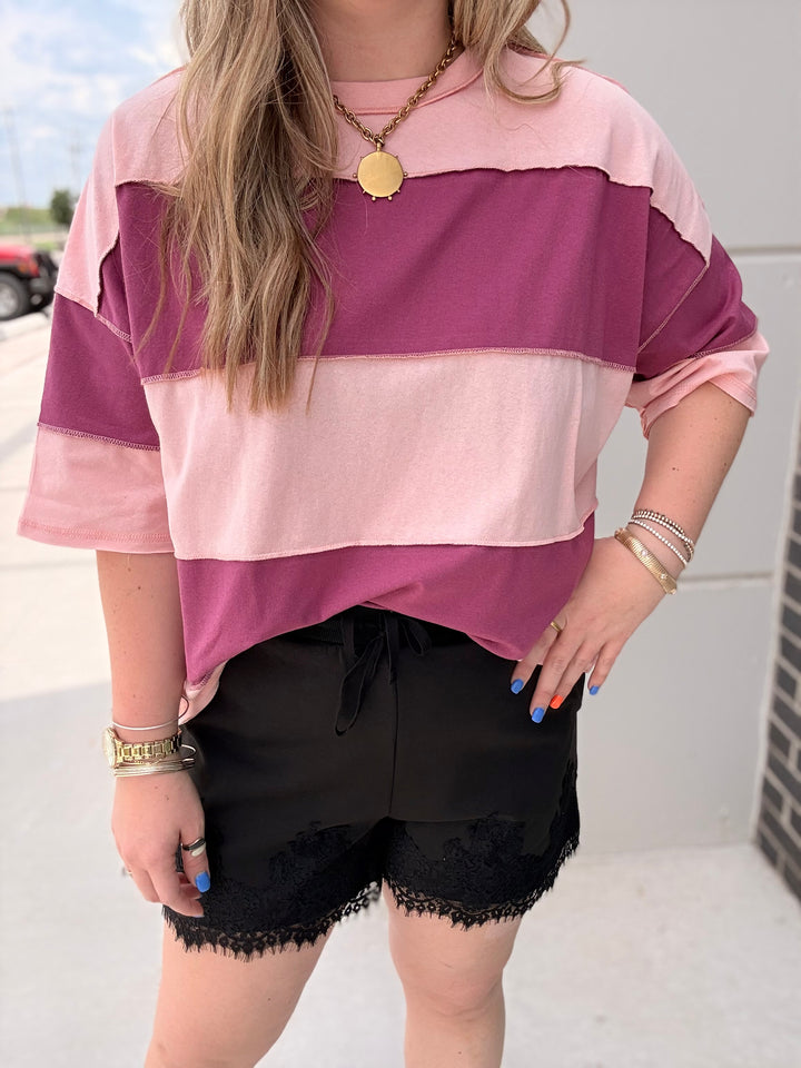 Black Lace Shorts