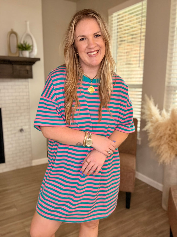 Braums Striped Tshirt Dress
