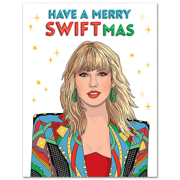 Merry Swift-mas Christmas Card