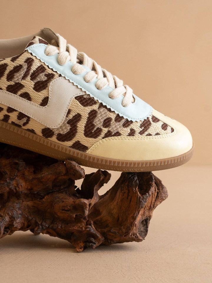 The Kyla Leopard Classic Low Top Sneakers