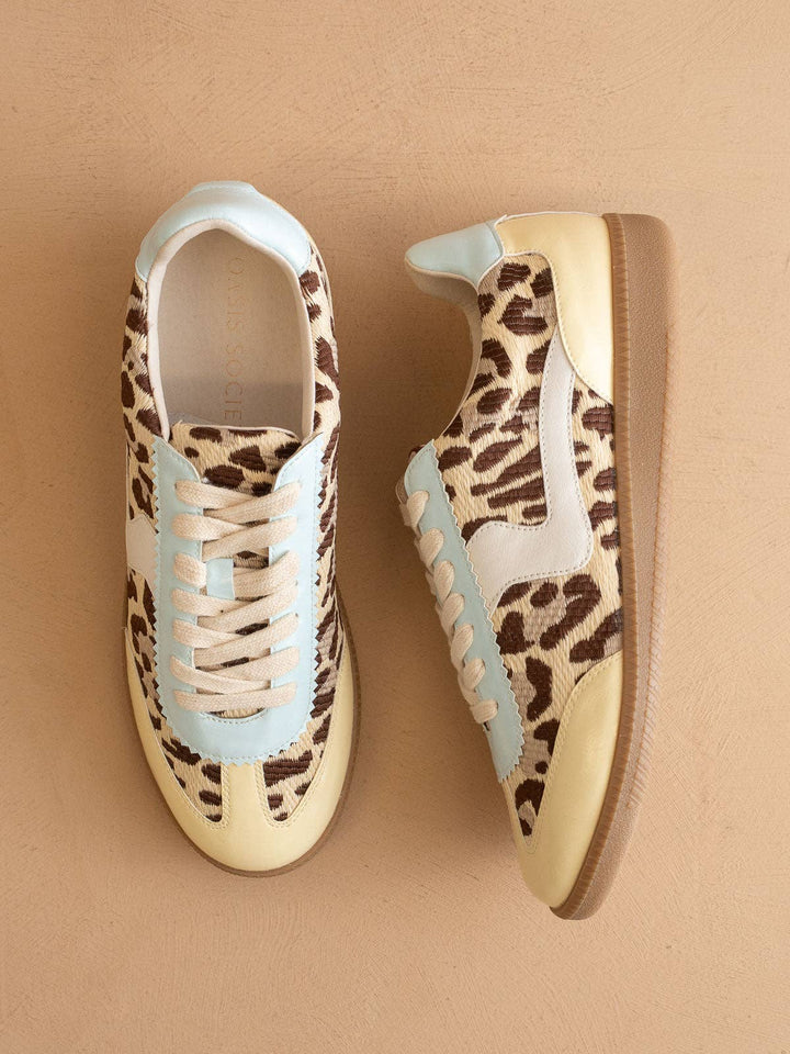 The Kyla Leopard Classic Low Top Sneakers