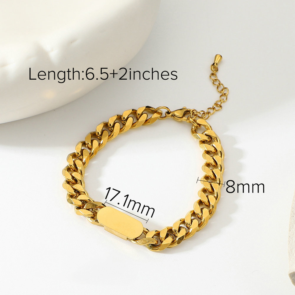 Heavy Chain Bracelet