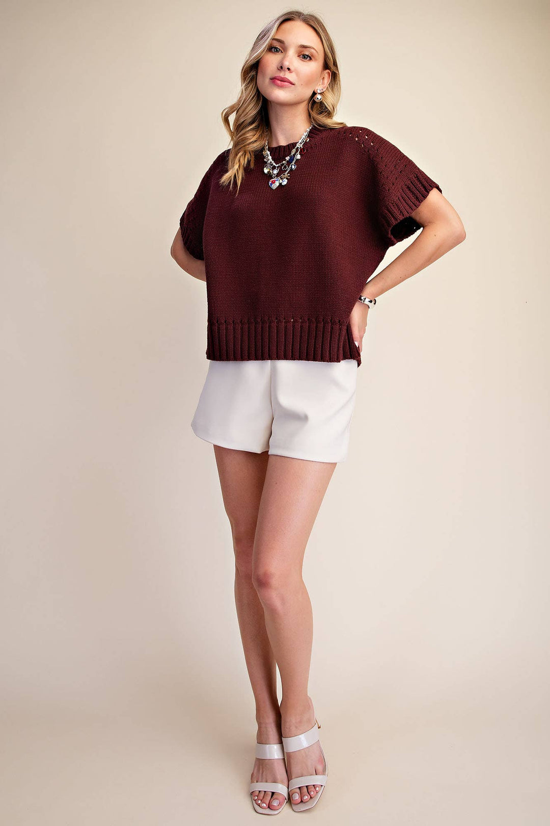 Everyday Muse Sweater | Oxblood
