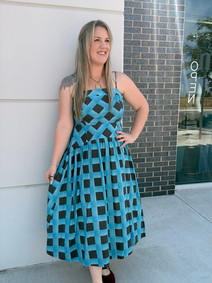 Teal Me More Dress