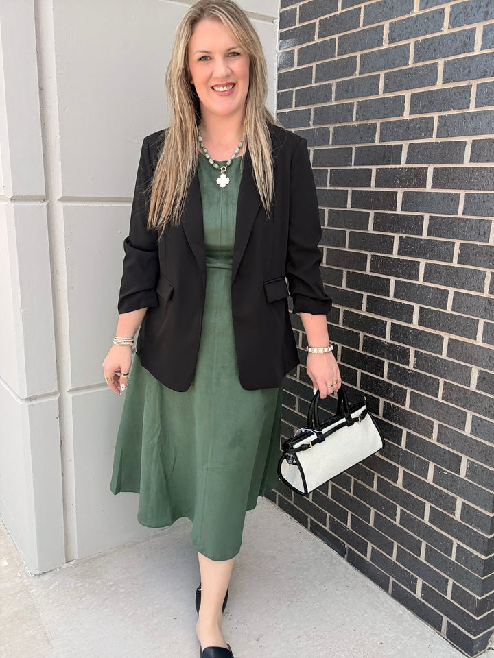 Evergreen Elegance Dress