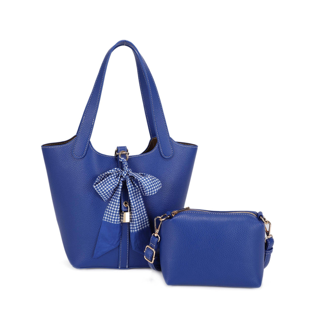 Cinthya Top Handle Handbag With Bow Detail