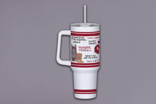 OU 40oz Tumbler w/ Handle