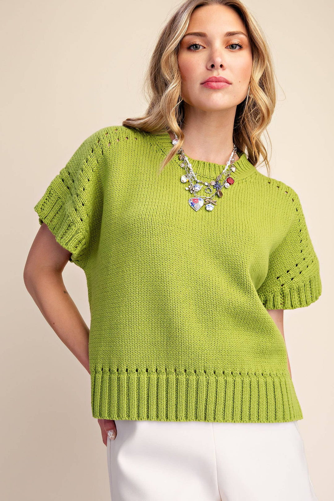 Everyday Muse Sweater | Chartreuse