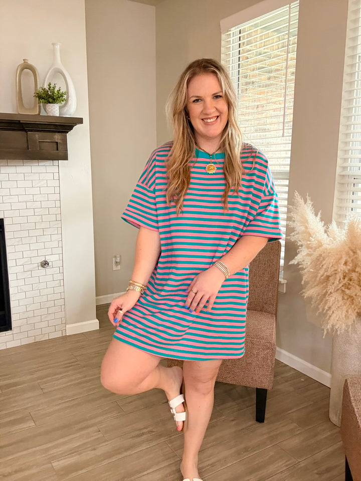 Braums Striped Tshirt Dress