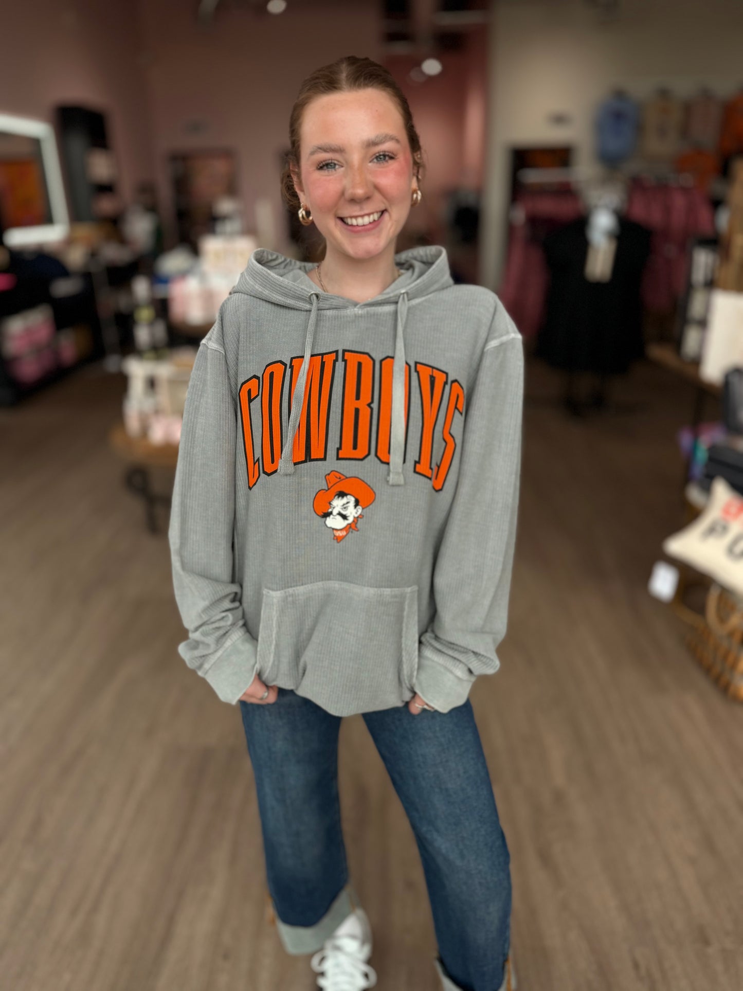 Oklahoma OSU Grey Sweatshirt