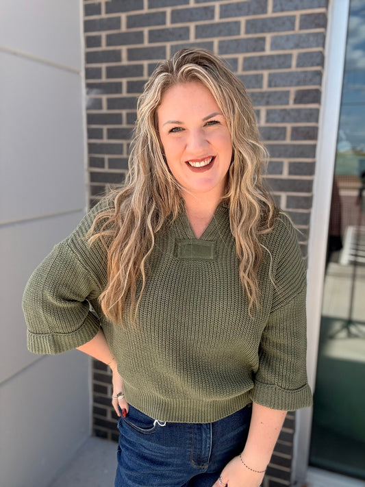 Olive Grove Sweater