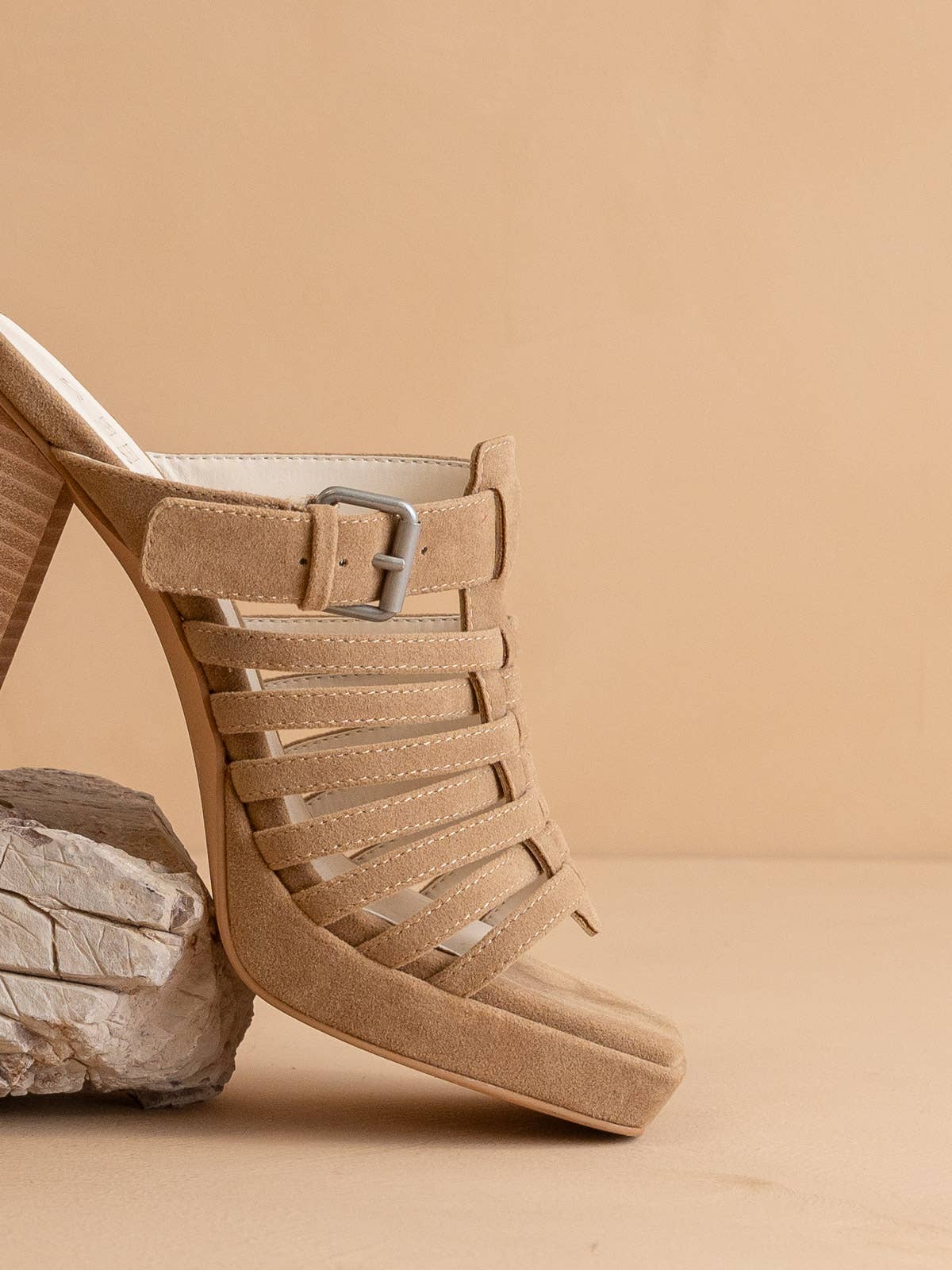 The Rome Sandal on A Platform