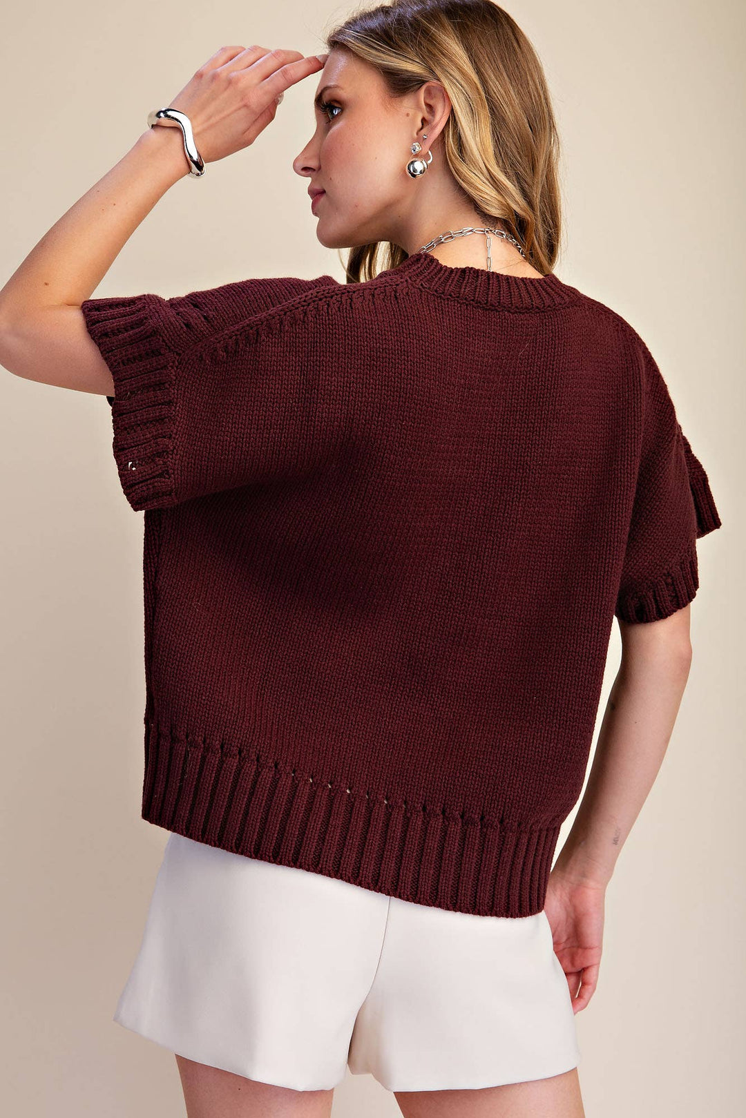 Everyday Muse Sweater | Oxblood