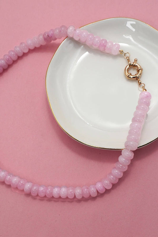 Pink Beaded Necklace
