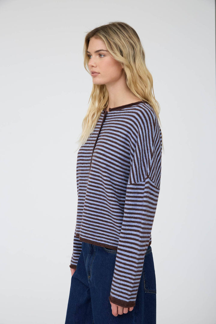 The Espresso Stripe Sweater
