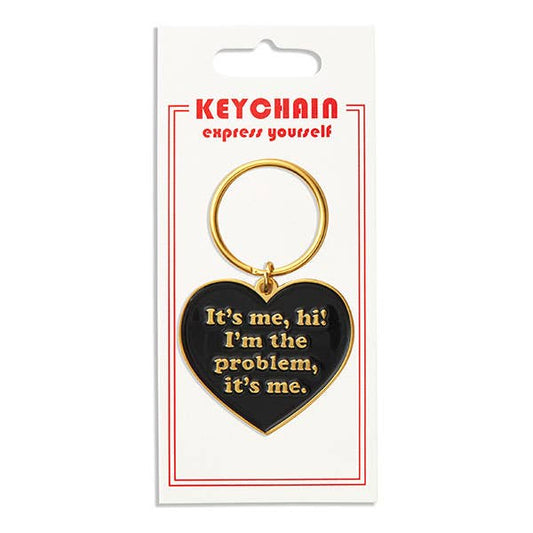 It's Me, Hi! Heart Keychain