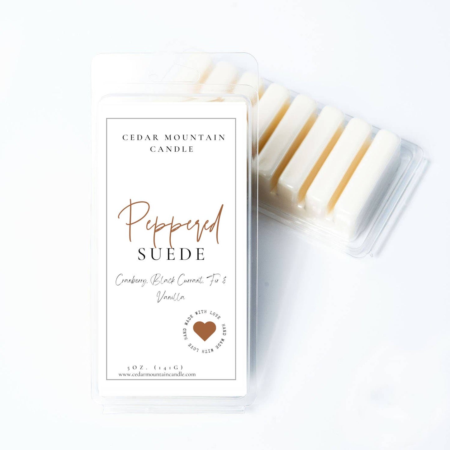 Peppered Suede Wax Melts
