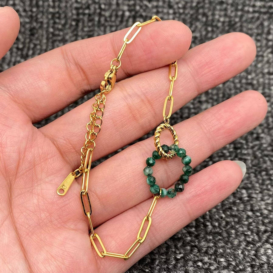 Stone Beaded Bracelet